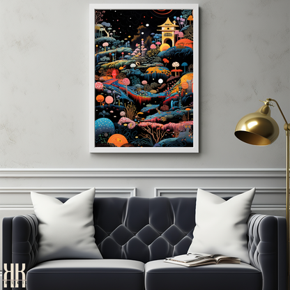 Surreal Trippy Imagination Wall Art