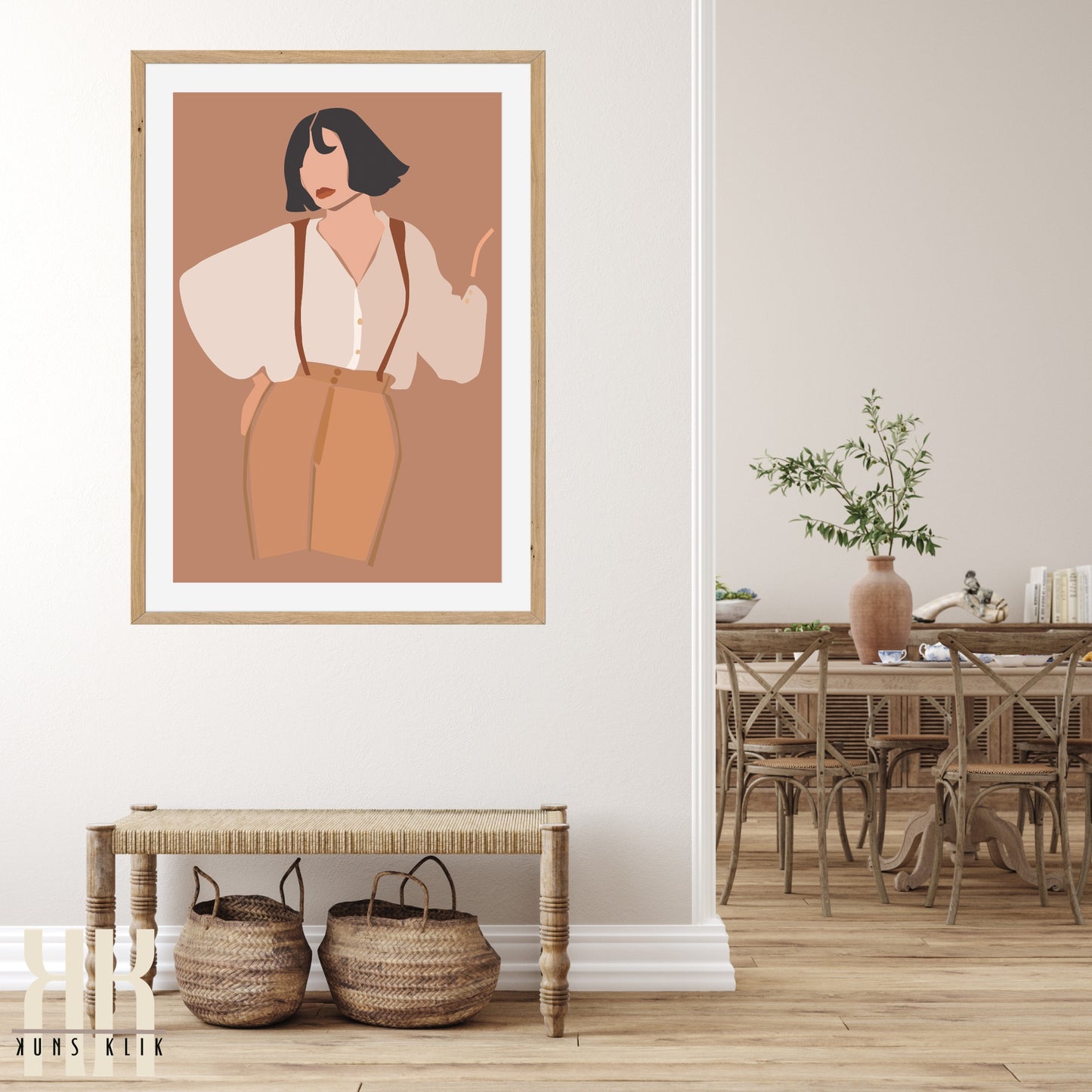 Boho Female Power Wall Art Print - 6