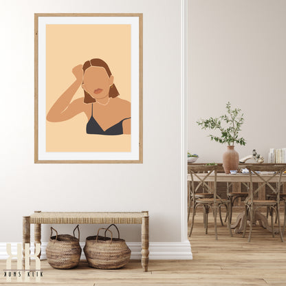 Boho Female Power Wall Art Print - 7