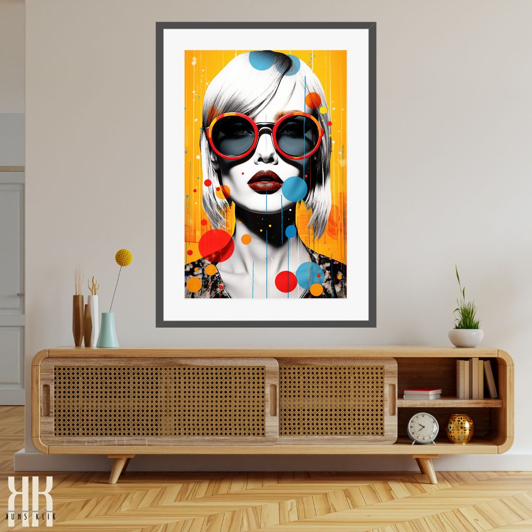 Bold Fashion Pop Art Print