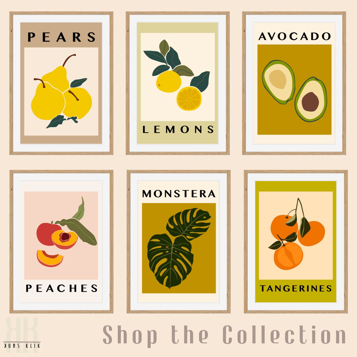 Vintage Fruit Kitchen Art Print - 8