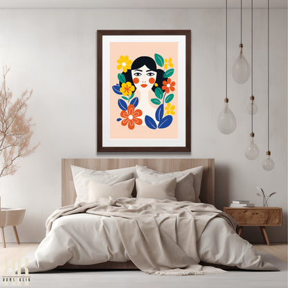 Colourful Contemporary Wall Art Poster - 37