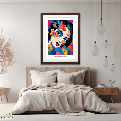 Colourful Contemporary Wall Art Poster - 12