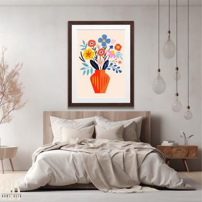 Colourful Contemporary Wall Art Poster - 36