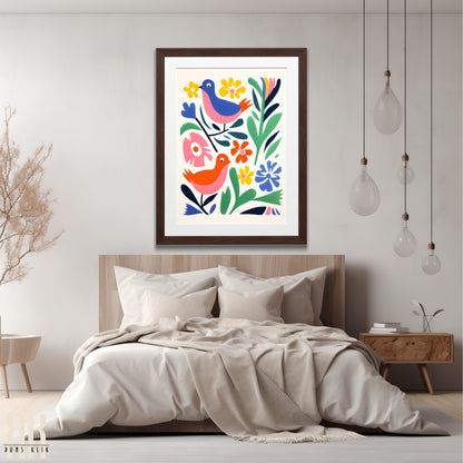 Colourful Contemporary Wall Art Poster - 26