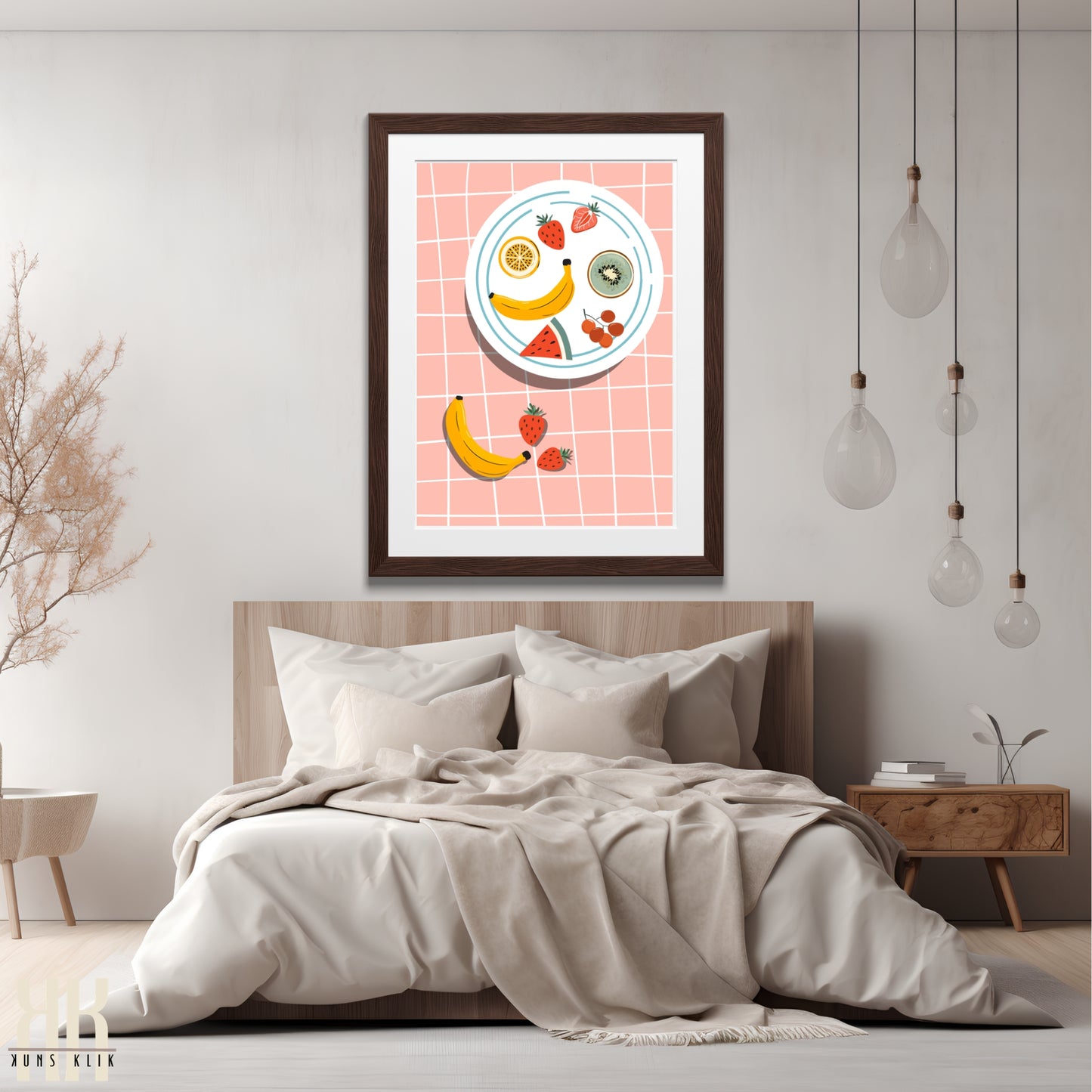 Colourful Contemporary Wall Art Poster - 2