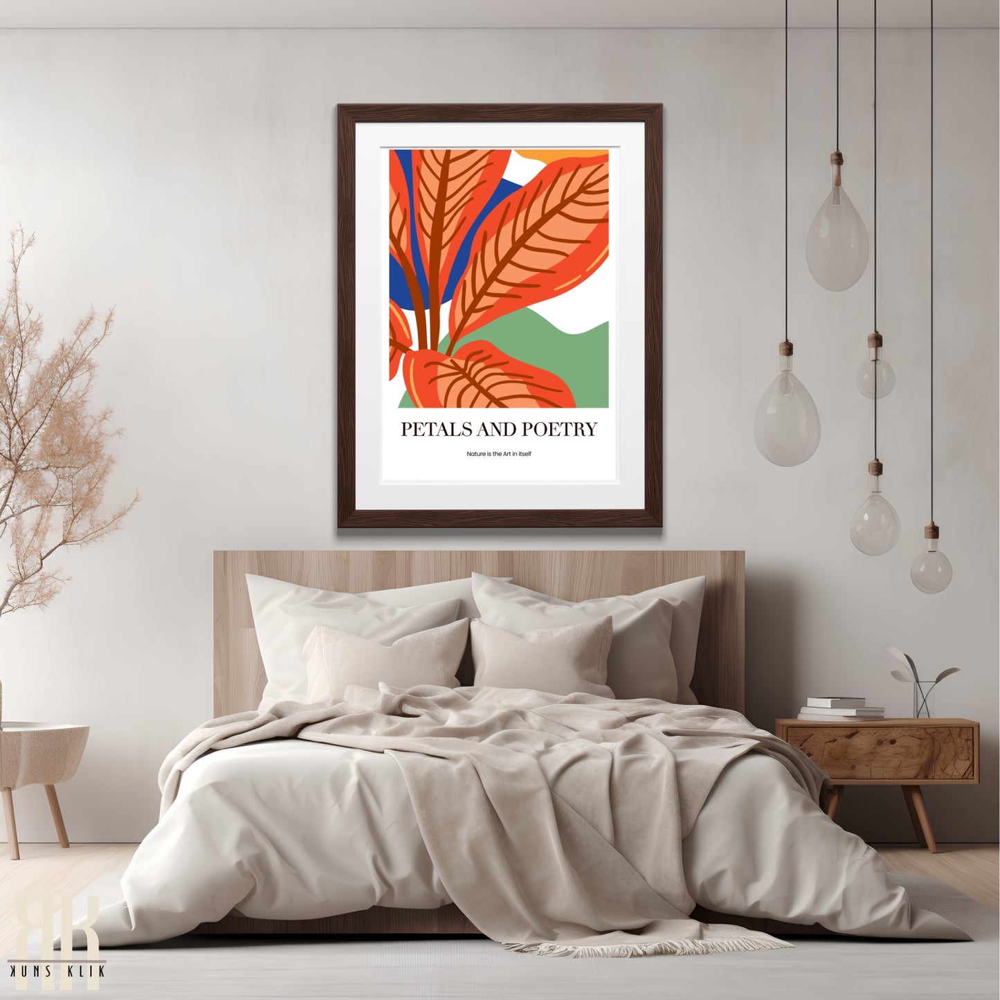 Colourful Contemporary Wall Art Poster - 3