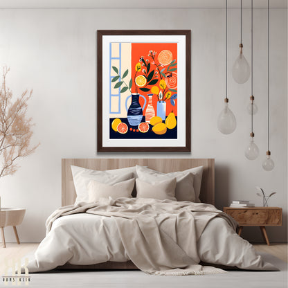 Colourful Contemporary Wall Art Poster - 34