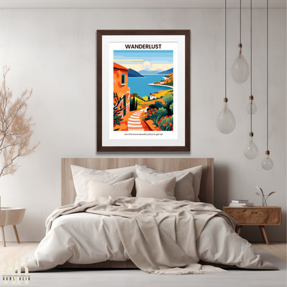 Colourful Contemporary Wall Art Poster - 24