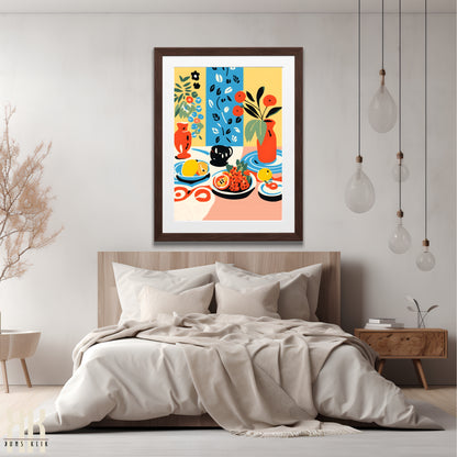 Colourful Contemporary Wall Art Poster - 20