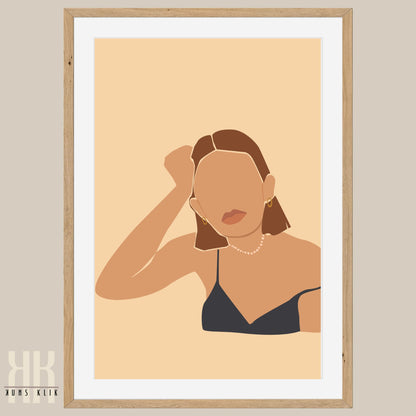Boho Female Power Wall Art Print - 7