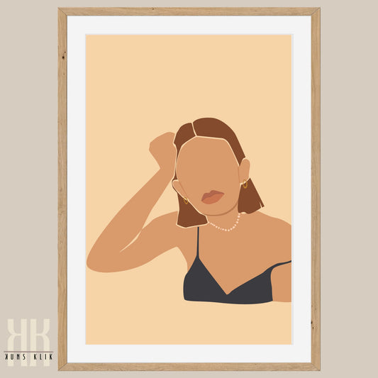 Boho Female Power Wall Art Print - 7