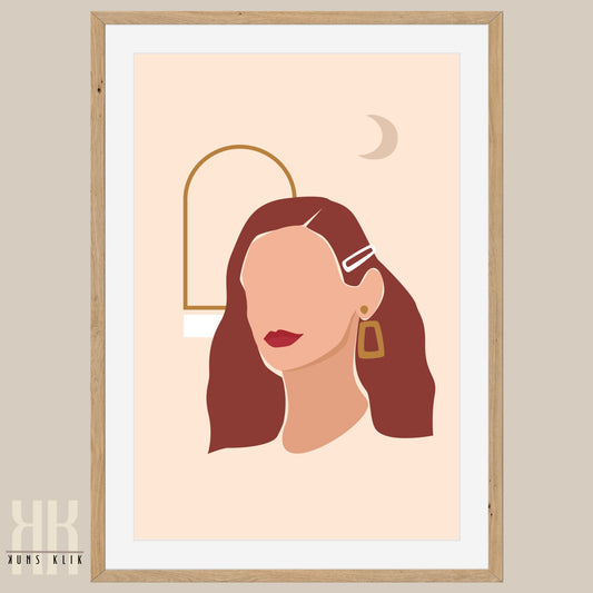 Boho Female Power Wall Art Print - 9