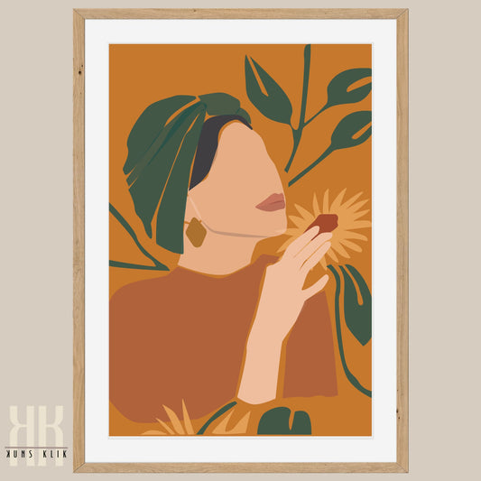 Boho Female Power Wall Art Print - 5