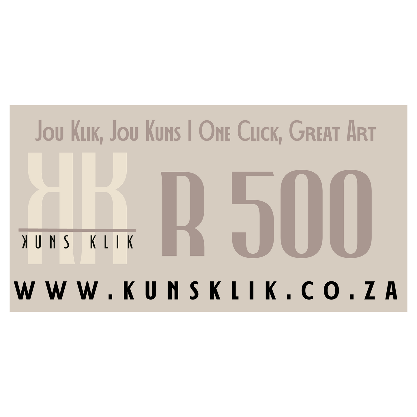 Kuns Klik Gift Card