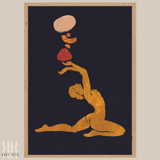 Astro Celestial Feminine Prints - 3