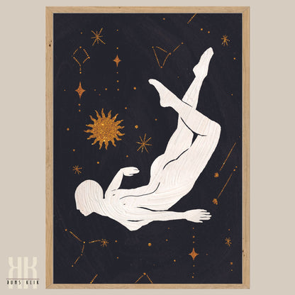 Astro Celestial Feminine Prints - 5