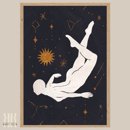 Astro Celestial Feminine Prints - 5