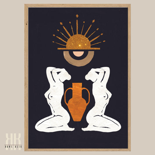 Astro Celestial Feminine Prints - 6