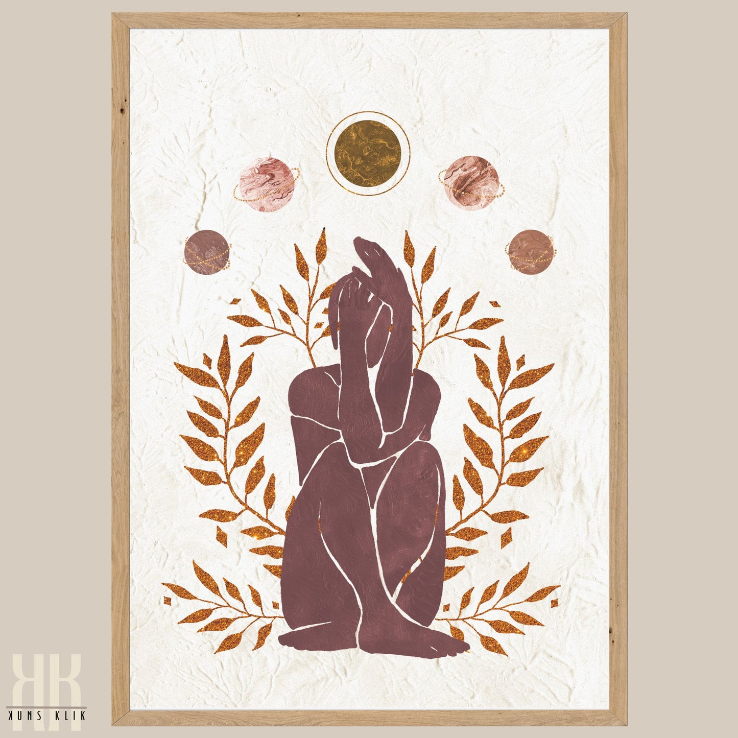 Astro Celestial Feminine Prints - 7