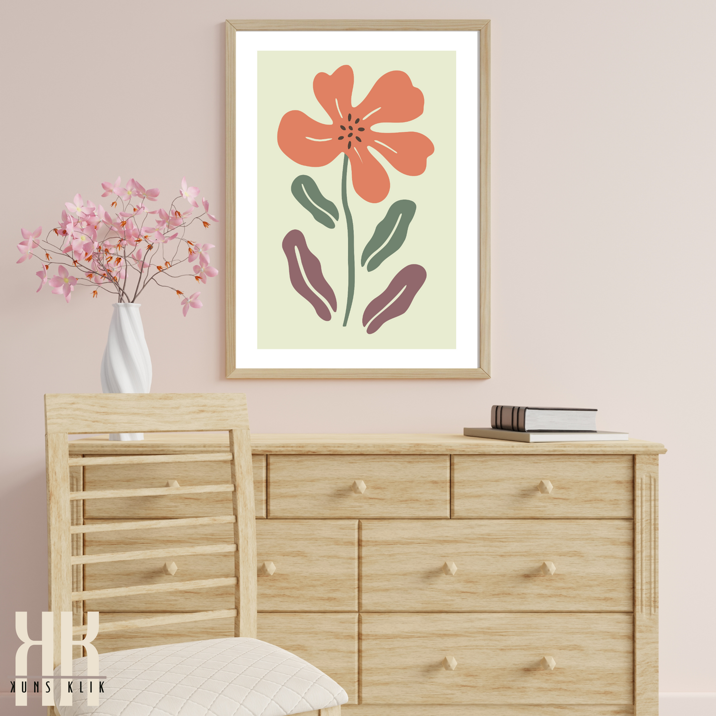 Flat Design Botanical Modern Wall Art - 10