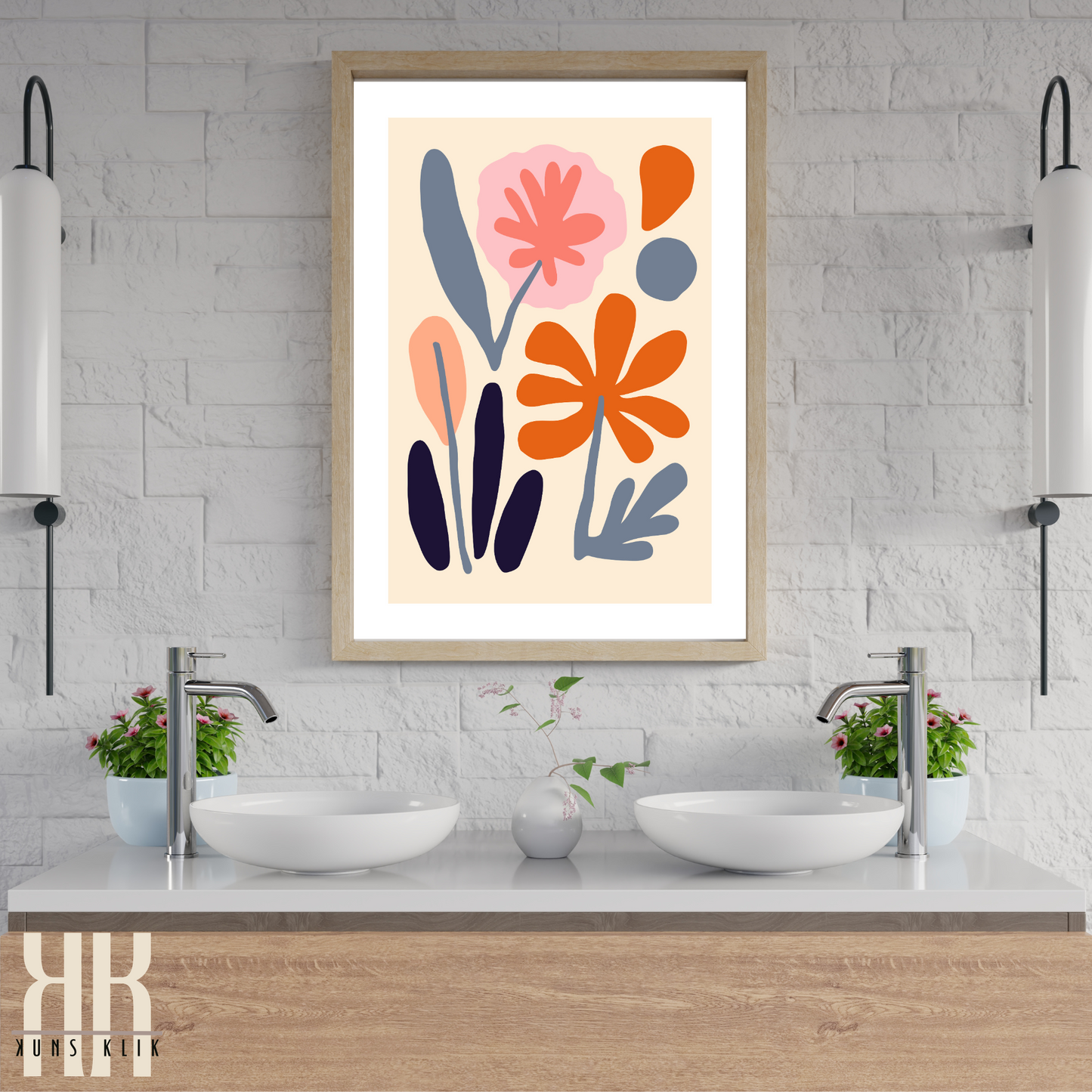 Flat Design Botanical Modern Wall Art - 15