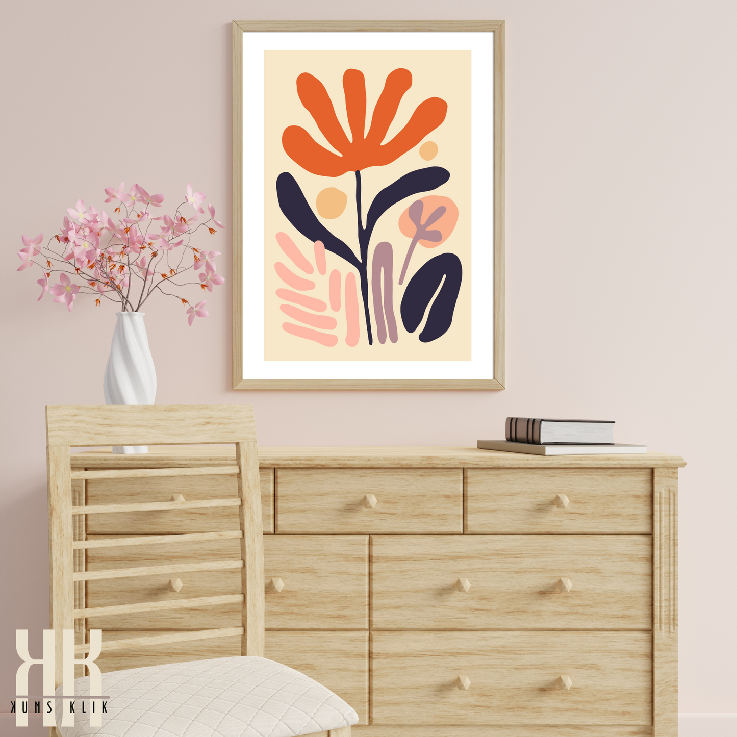 Flat Design Botanical Modern Wall Art - 18