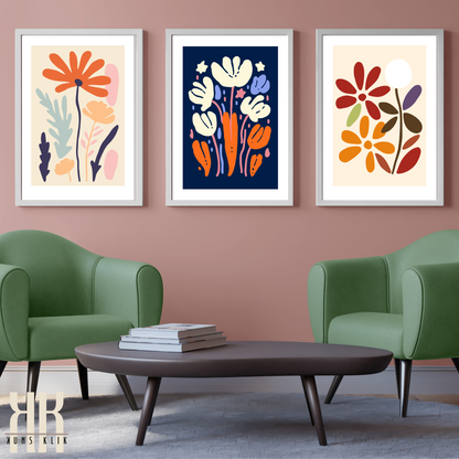 Flat Design Botanical Modern Wall Art - 19