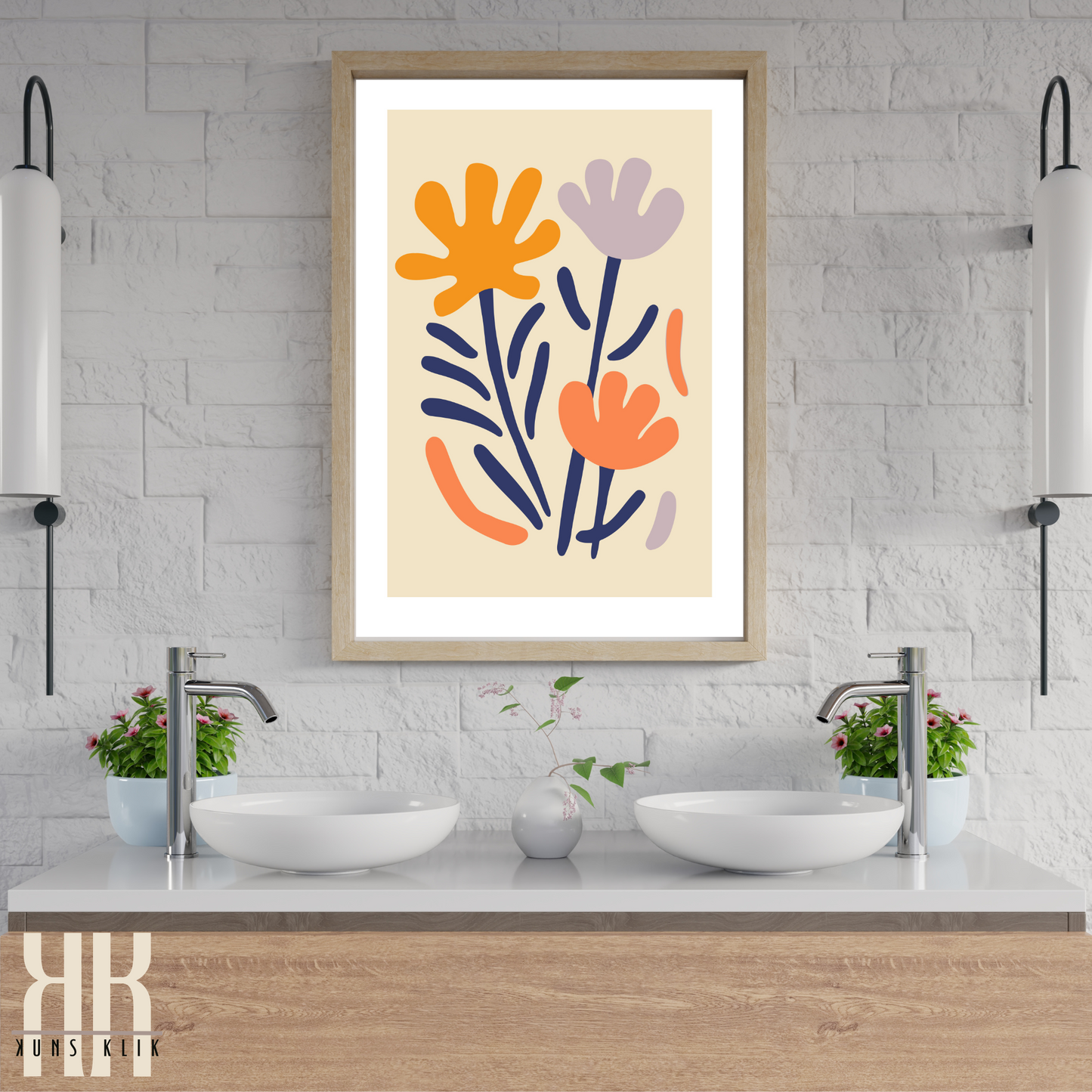 Flat Design Botanical Modern Wall Art - 21