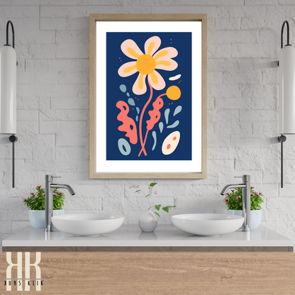 Flat Design Botanical Modern Wall Art - 22