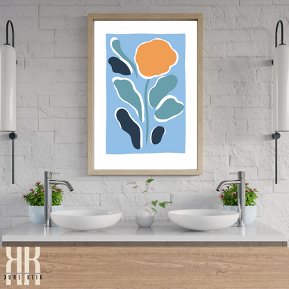 Flat Design Botanical Modern Wall Art - 23