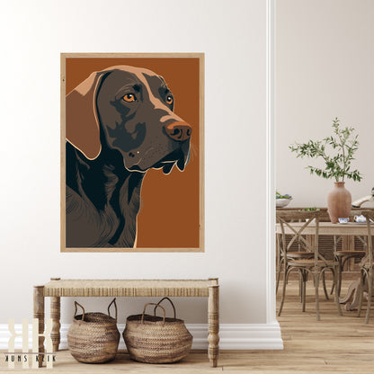 Modern Minimalist Dog Wall Art -10