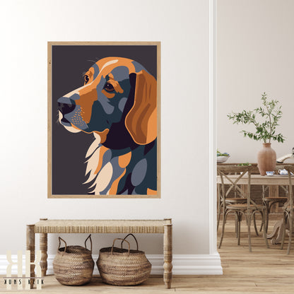 Modern Minimalist Dog Wall Art - 3