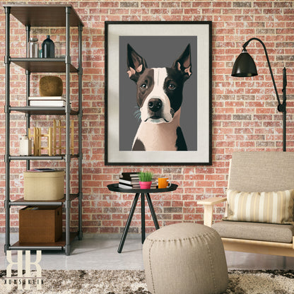 Modern Minimalist Dog Wall Art - 5