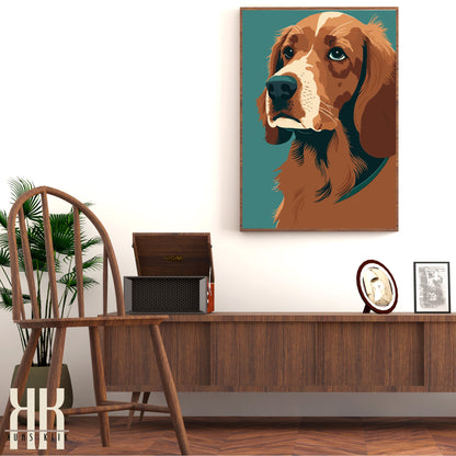 Modern Minimalist Dog Wall Art - 6