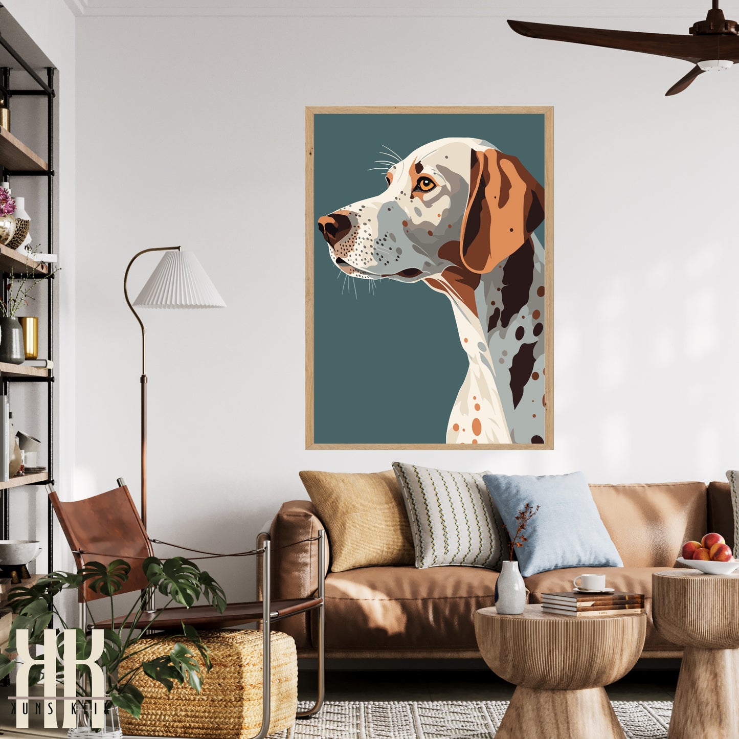 Modern Minimalist Dog Wall Art - 7