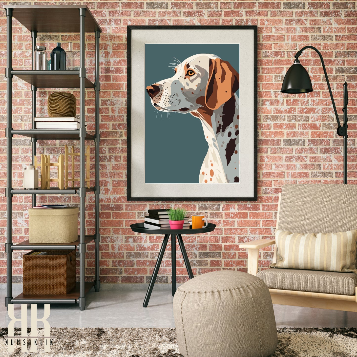 Modern Minimalist Dog Wall Art - 7