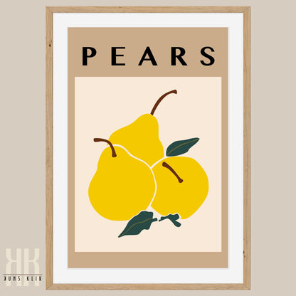 Vintage Fruit Kitchen Art Print - 5