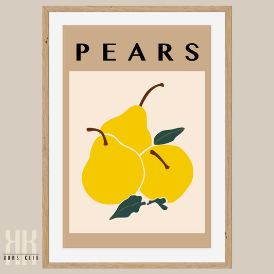 Vintage Fruit Kitchen Art Print - 5