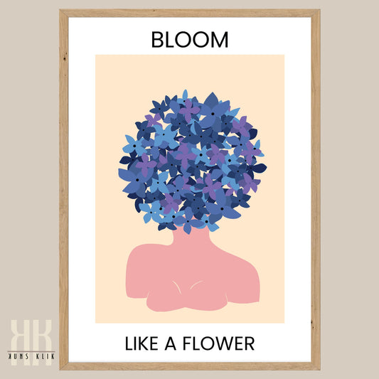 Flower Motivation Flower Pattern Art Print - 8