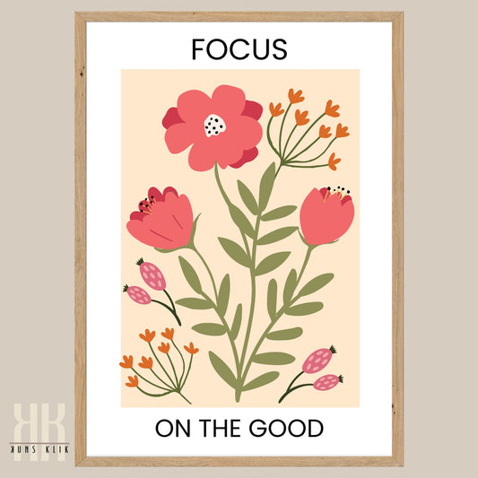 Flower Motivation Flower Pattern Art Print - 3