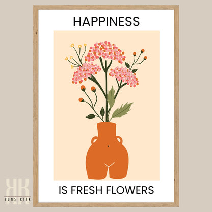 Flower Motivation Flower Pattern Art Print - 2