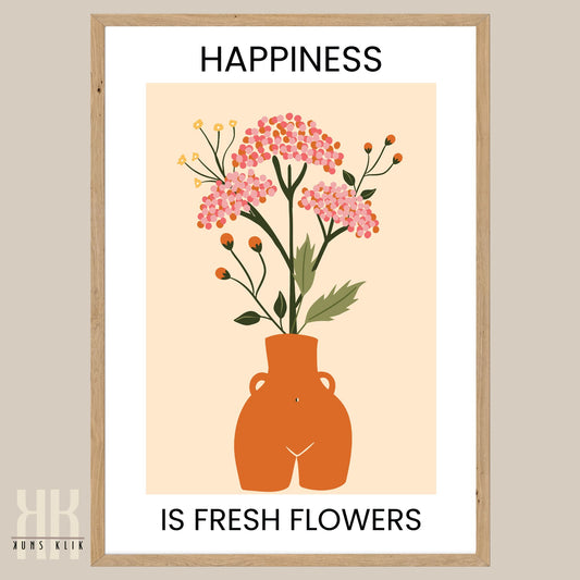 Flower Motivation Flower Pattern Art Print - 2