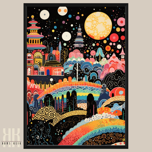 Trippy Surreal Dreamscape Wall Art Print