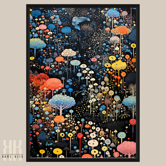 Weird Psychedelic Visionary Art Print