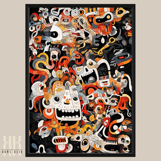 Whimsical Weird Fantasy Art Print