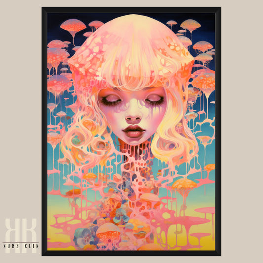 Surrealism Futuristic Wall Art Print