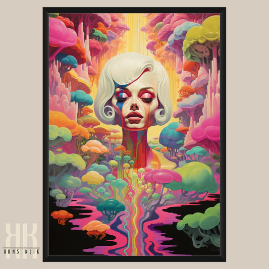 Surreal Female Essence Artwork