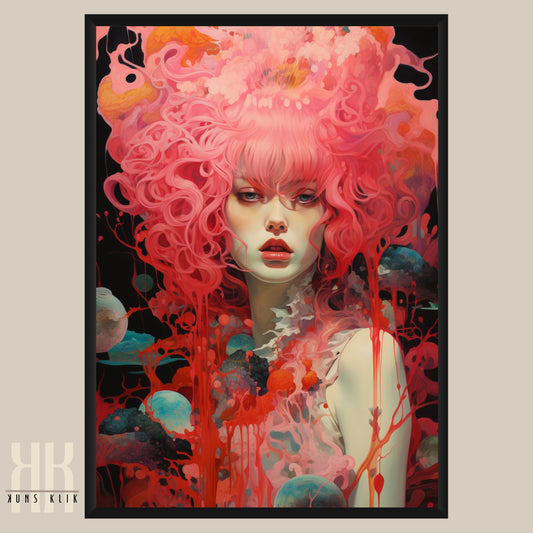 Mystical Feminine Energy Art Print