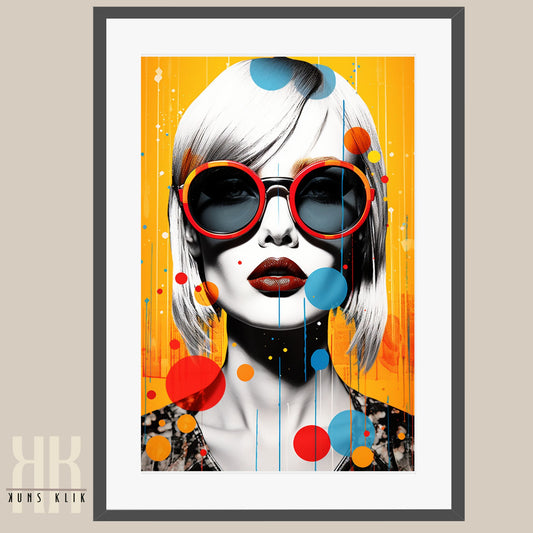 Bold Fashion Pop Art Print